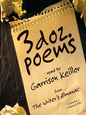 cover image of 3 Dozen Poems